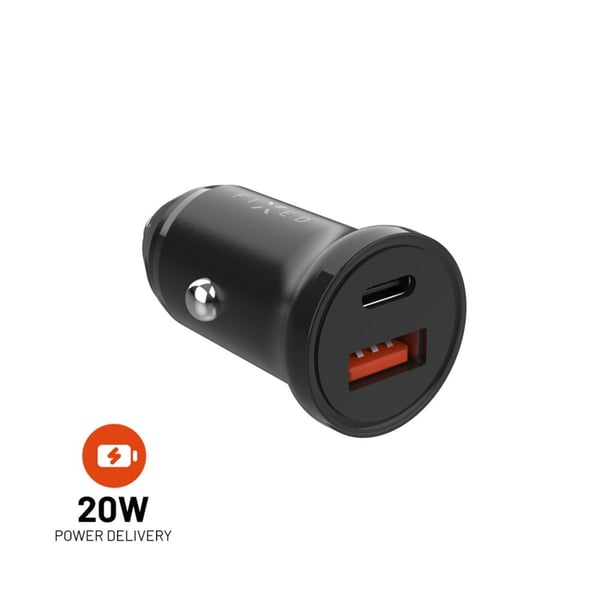Miniatyrbillede 1 af 10: FIXED FIXCC20N-CU-BK oplader til mobil enhed Universel Sort Cigartænder Hurtig opladning Automatisk