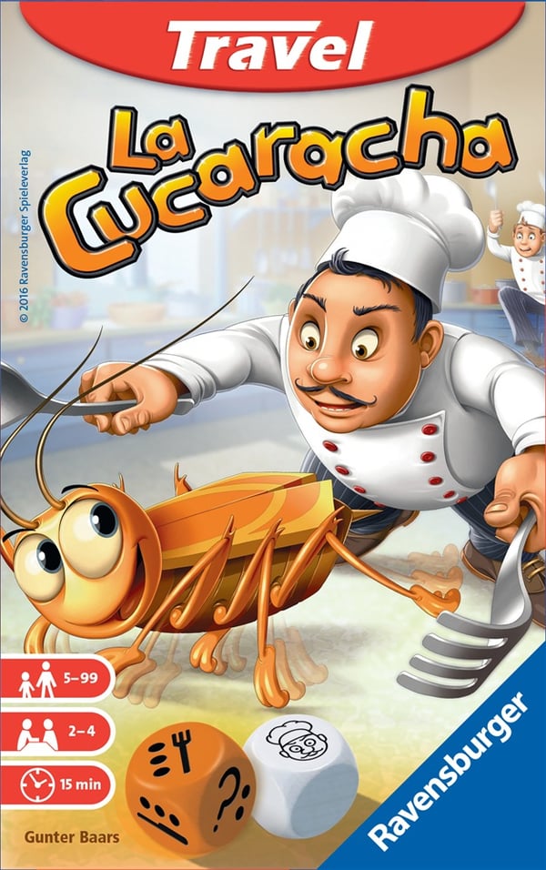 Miniatyrbild 1 av 3: Ravensburger La Cucaracha 15 min Brädspel Familj