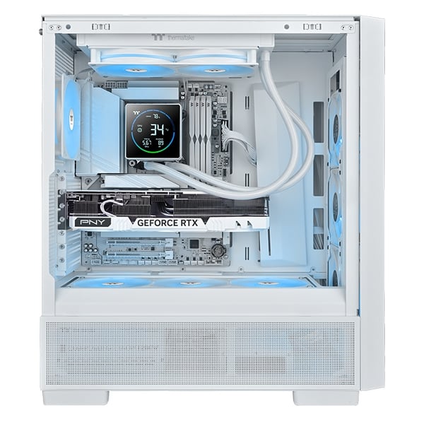 Thermaltake TH240-S V3 ARGB Processor Alt-i-en væskekøler 12 cm Hvid 1 stk