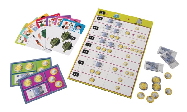 Pikkukuva 4 / 9: Ravensburger Le jeu du p'tit marchand Lautapeli Oppiminen