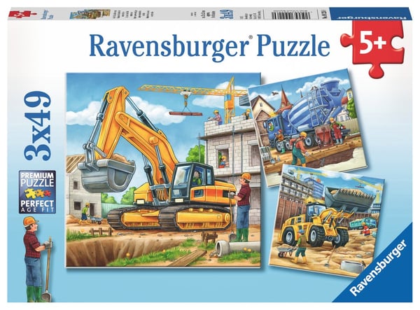 Ravensburger 09226 puslespil 49 stk Køretøjer