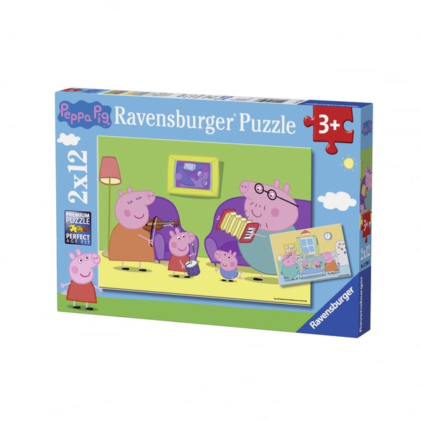 Pikkukuva 2 / 4: Ravensburger 4005556075966 Kuviopalapeli 12 kpl Sarjakuvat