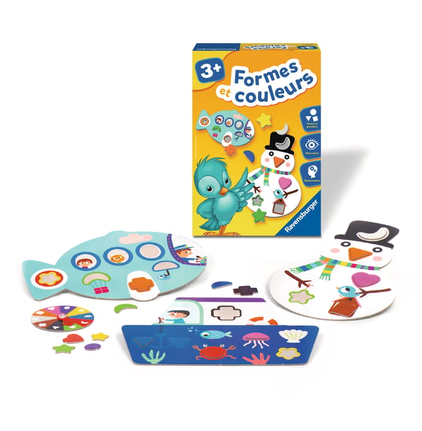 Miniatyrbillede 6 af 7: Ravensburger Formes et couleurs