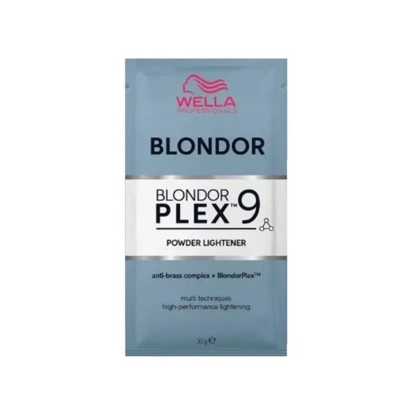 Wella Professionals Blondor Plex 9 hårblegningsmiddel 30 g Pulver Brev Wella Professionals Blondor Plex 9 hårblegningsmiddel 30 g Pulver Brev