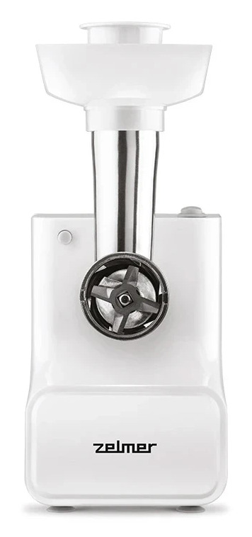 Zelmer ZMM3511B köttkvarn 1500 W Silver, Vit