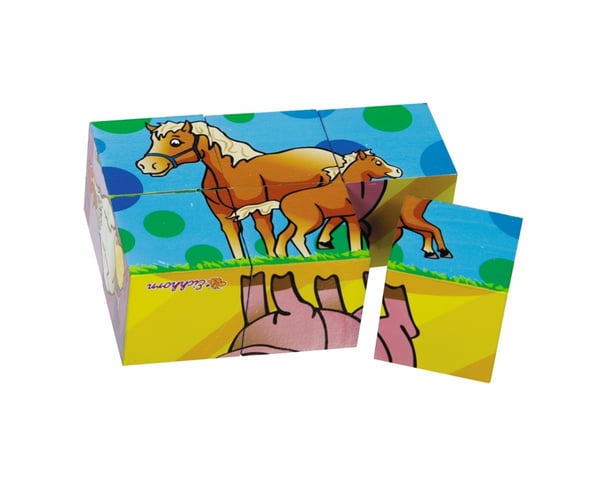 Miniatyrbild 6 av 8: Eichhorn 4003046054811 pussel Klosspussel 6 styck Djur