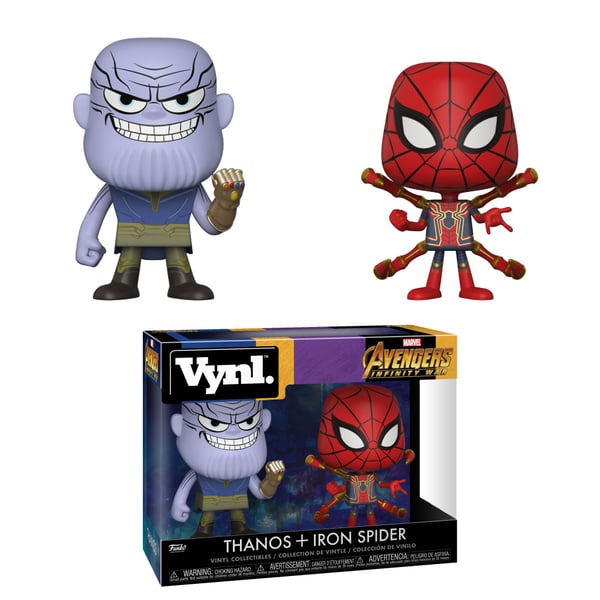 FUNKO Vnyl.: Marvel: Avengers: Infinity War - Thanos and Iron Spider