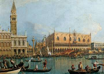 Miniatyrbild 2 av 2: Ravensburger Canaletto Venice Pussel 1000 styck Liggande