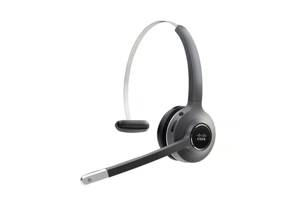 Cisco 561 Headset Trådløs Kontor/Callcenter USB Type-A Bluetooth Sort, Grå