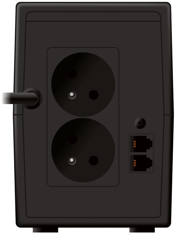 Miniatyrbillede 4 af 4: PowerWalker VI 850 SH FR UPS-enhed Interaktivt indgangsstik 0,85 kVA 480 W 2 AC stikkontakt(er)