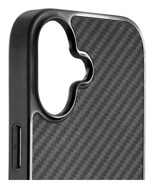 Pikkukuva 2 / 9: Black Rock Robust Carbon matkapuhelimen suojakotelo 16 cm (6.3") Suojus Musta
