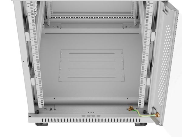 Lanberg FF01-6815-12SL rack 15U Fristående rack Grå