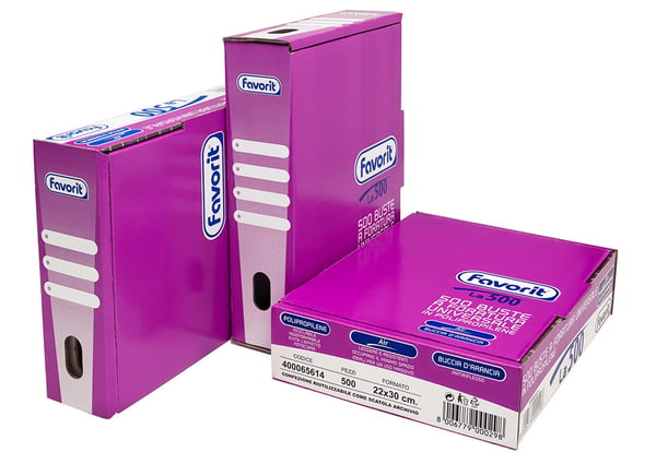 Favorit La500 arkbeskytter 210 x 297 mm (A4) Polypropylen (PP) 500 stk