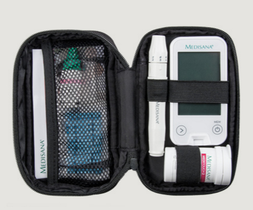 Medisana MediTouch glukosemåler 5 sek./side 0,6 µl Hvid