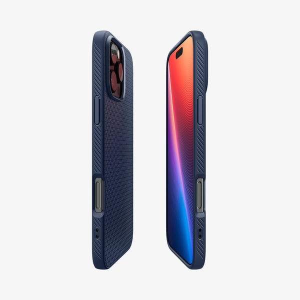 Spigen Liquid Air mobiltelefon etui 16 cm (6.3") Cover Marineblå