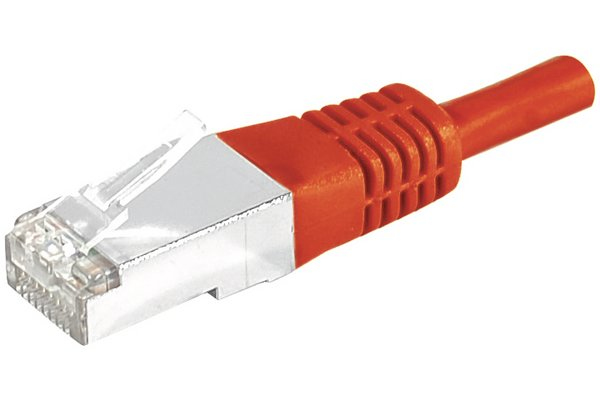 Dexlan 858305 netværkskabel Rød 3 m Cat6a S/FTP (S-STP) Rund