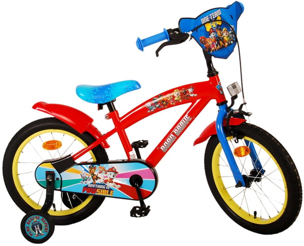 Volare 21707 cykel Bycykel Rød