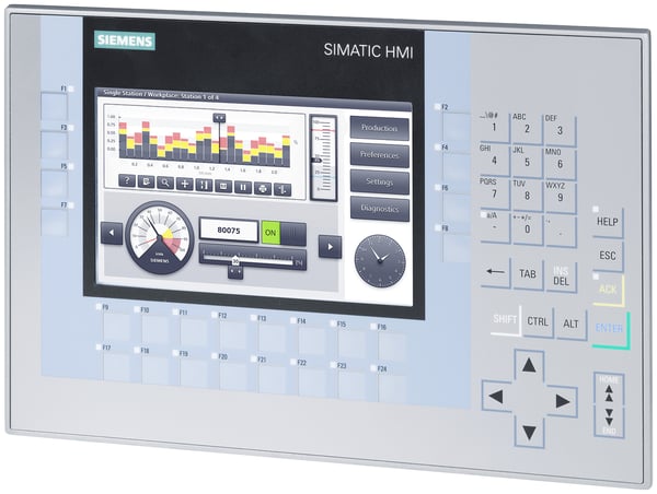 Miniatyrbillede 1 af 3: Siemens TFT-Panel 7 Zoll 6AV2124-1GC01-0AX0 17,8 cm (7") 480 x 800 pixel