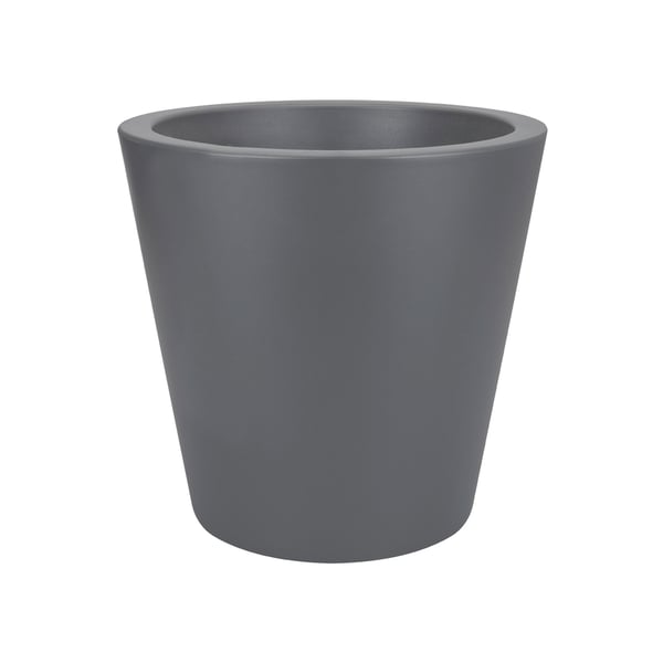 Miniatyrbillede 1 af 4: elho pure straight round 50 Indendørs/udendørs Potteplante Fritstående Lineær lav-densitet polyætylen (LLDPE) Anthracit