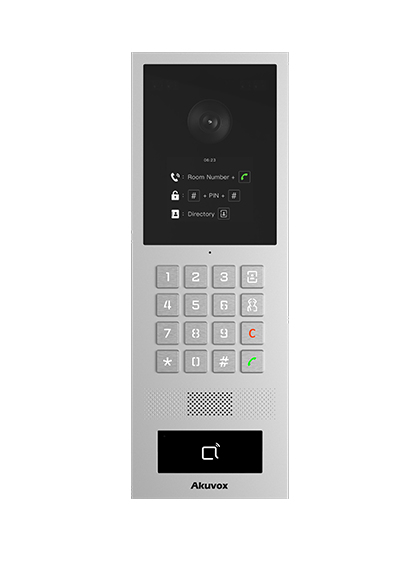 Akuvox S532 videointercom-system 2 MP 7,11 cm (2.8") Grå