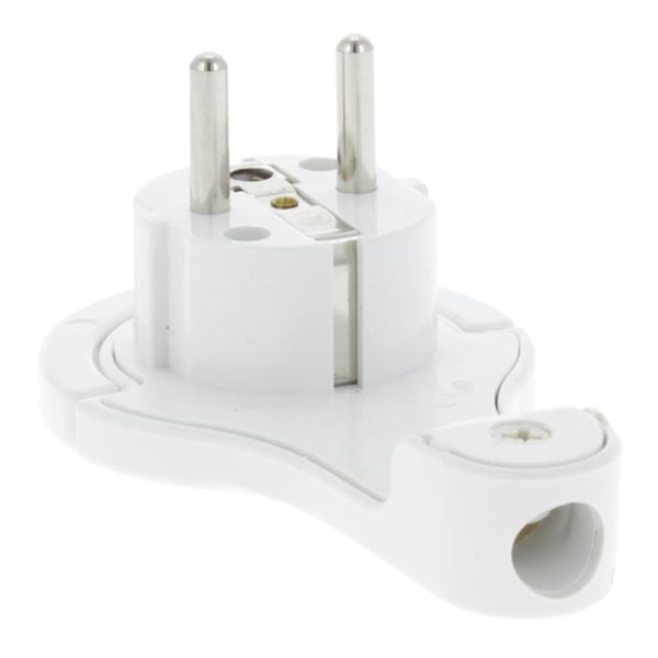 SCANPART 2480500028 strømstik Hvid