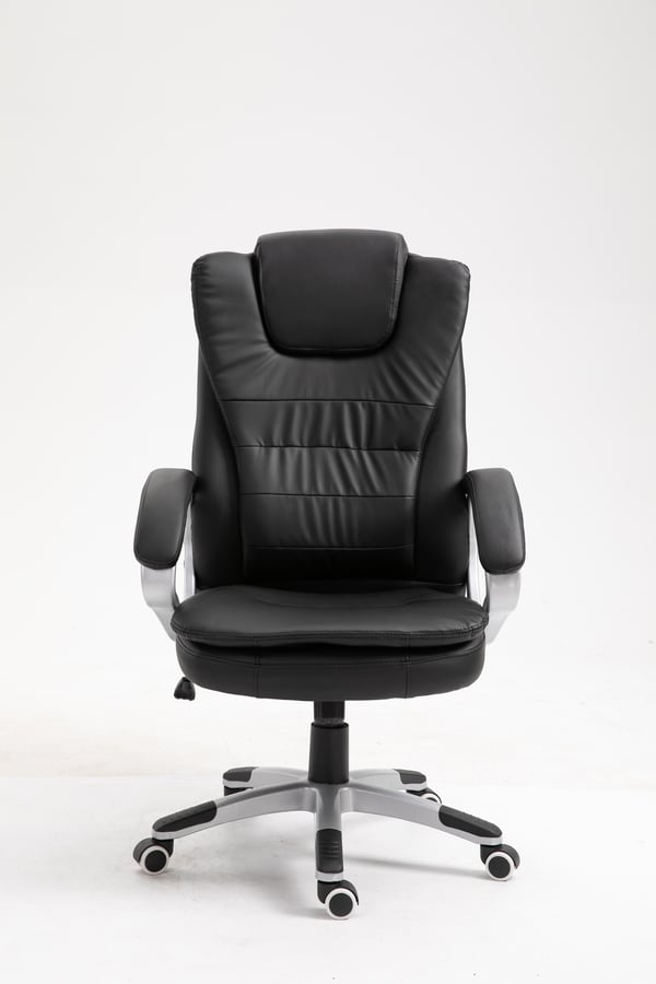 Activejet Kontorstol med massage, opvarmet YK7304 sort