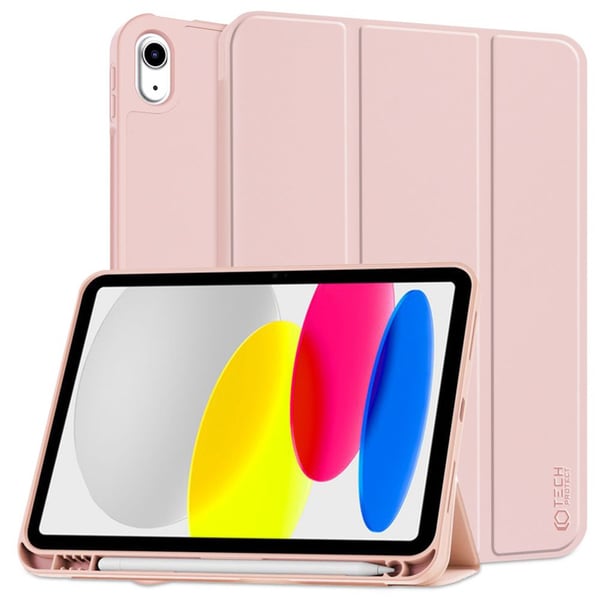 Miniatyrbild 1 av 7: Tech-Protect 9490713927601 iPad-fodral 27,7 cm (10.9") Utbytbara fodral Rosa