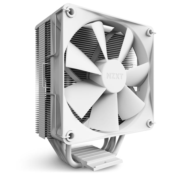 Miniatyrbillede 1 af 6: NZXT T120 Processor Luftkøler 12 cm Hvid 1 stk