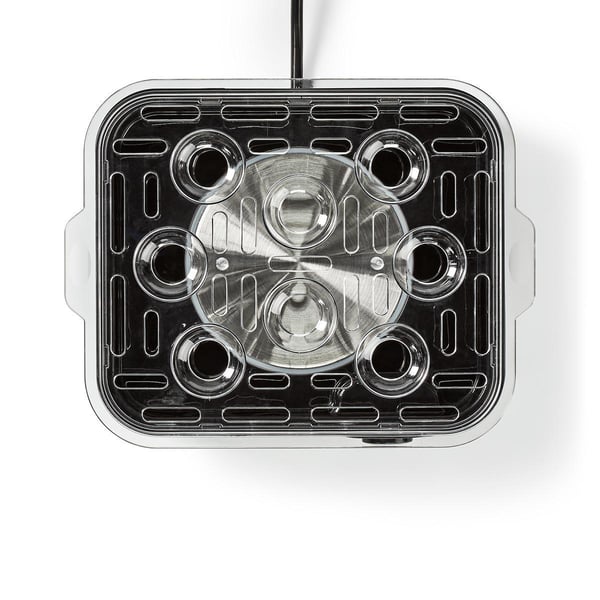 Miniatyrbild 7 av 17: Nedis KAEB130EAL äggkokare 8 ägg 500 W Aluminium, Svart