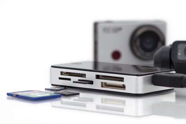 Miniatyrbild 5 av 12: Digitus DA-70330-1 kortläsare USB 3.2 Gen 1 (3.1 Gen 1) Svart, Vit
