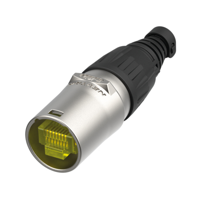 Neutrik NE8MX kabelsamler RJ 45 Sort, Rustfrit stål