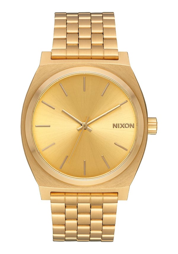 Nixon Montre Time Teller Armbåndsur Unisex Kvarts Guld