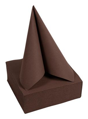 Miniatyrbillede 8 af 8: PRONAPPE SV622011I serviet Papir Chokolade 50 stk