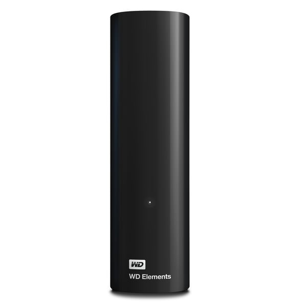 Western Digital WD Elements Desktop ekstern harddisk 4 TB Micro-USB B 3.2 Gen 1 (3.1 Gen 1) Sort