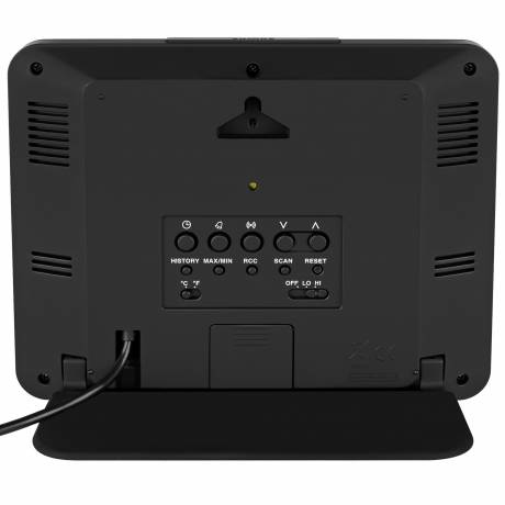 Miniatyrbild 5 av 5: Bresser Optics 7002520CM3000 digital väderstation Svart, Vit LED Batteri