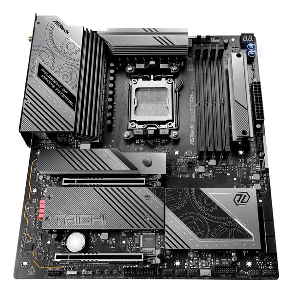 Pikkukuva 3 / 9: ASRock X870E Taichi Lite - Emolevy - E-ATX - Socket AM5 - AMD X870E -piirisarja - USB4, USB 3.2 Gen