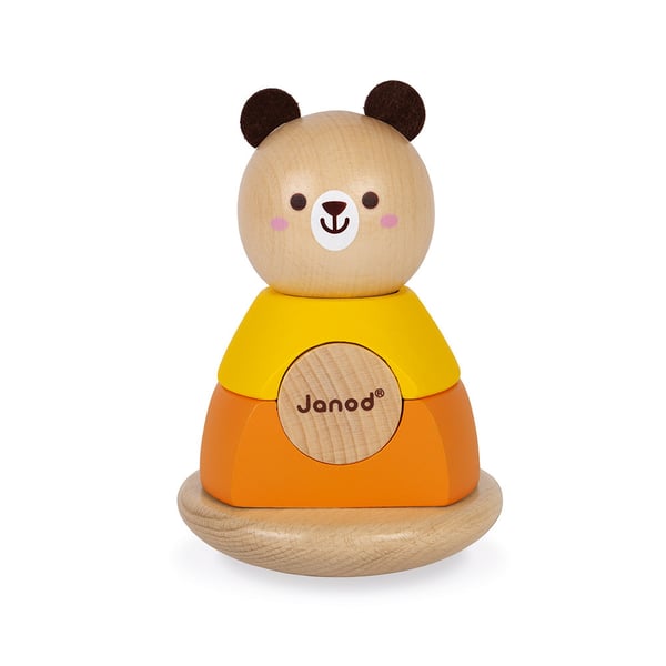 Miniatyrbild 2 av 7: JANOD Bear Stacker & Rocker
