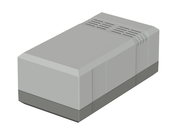 Bopla EG 1250 L elektrisk skab Polystyren (PS) IP30