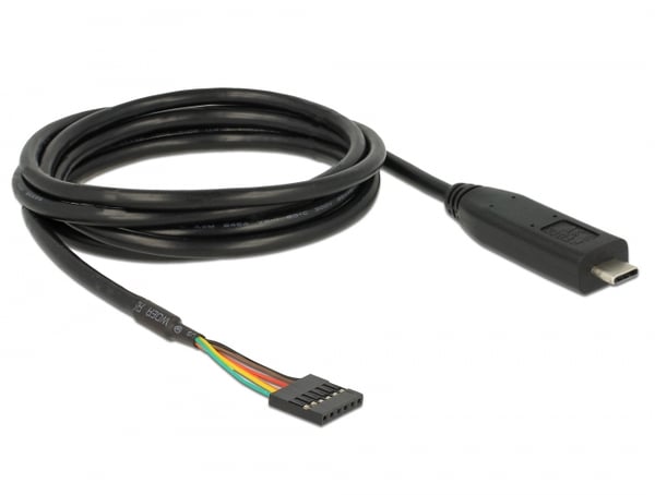 Miniatyrbild 1 av 2: DeLOCK 63913 USB-kablar 2 m USB C Svart