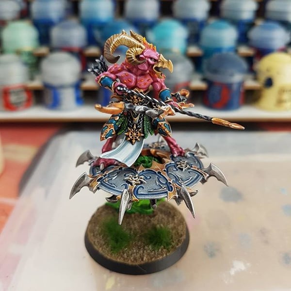 Miniatyrbild 11 av 12: Games Workshop Tzaangor Enlightened