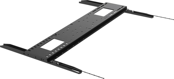 Miniatyrbillede 5 af 7: Vision VFM-W8X6 - Heavy Duty - Beslag - til Media Player / LCD-skærm - koldvalset stål - Sort
