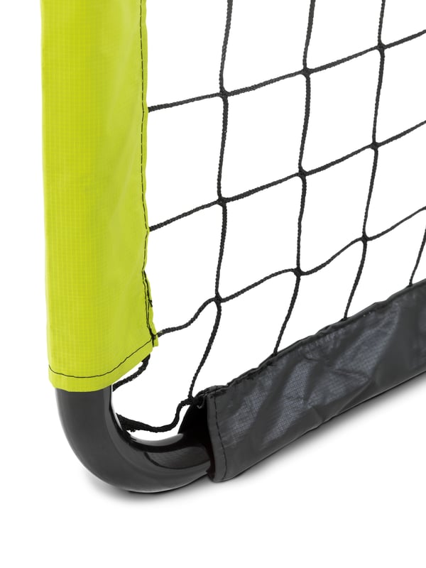 EXIT Tempo steel football goal 180x120cm - green/black Børn Fritstående