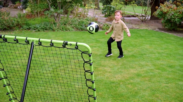 Miniatyrbillede 8 af 9: EXIT Tempo multisport rebounder 120x120cm - green/black Multi-station rebounder