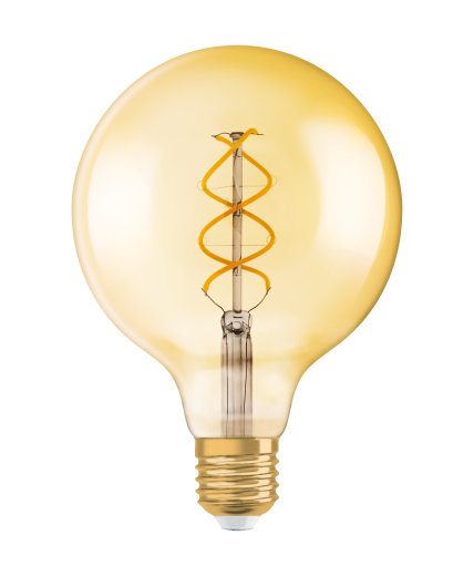 Miniatyrbillede 2 af 2: Osram Vintage 1906 LED-lampe Varm hvid 2000 K 5 W E27
