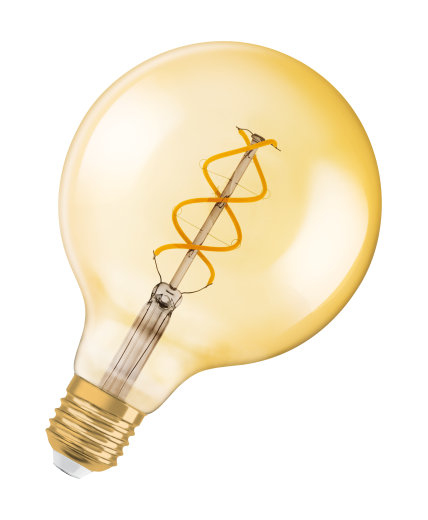 Miniatyrbillede 1 af 2: Osram Vintage 1906 LED-lampe Varm hvid 2000 K 5 W E27