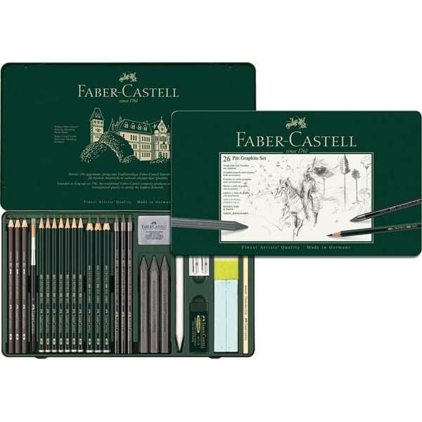 Miniatyrbild 2 av 2: Faber-Castell 112974 färgpennor 26 styck