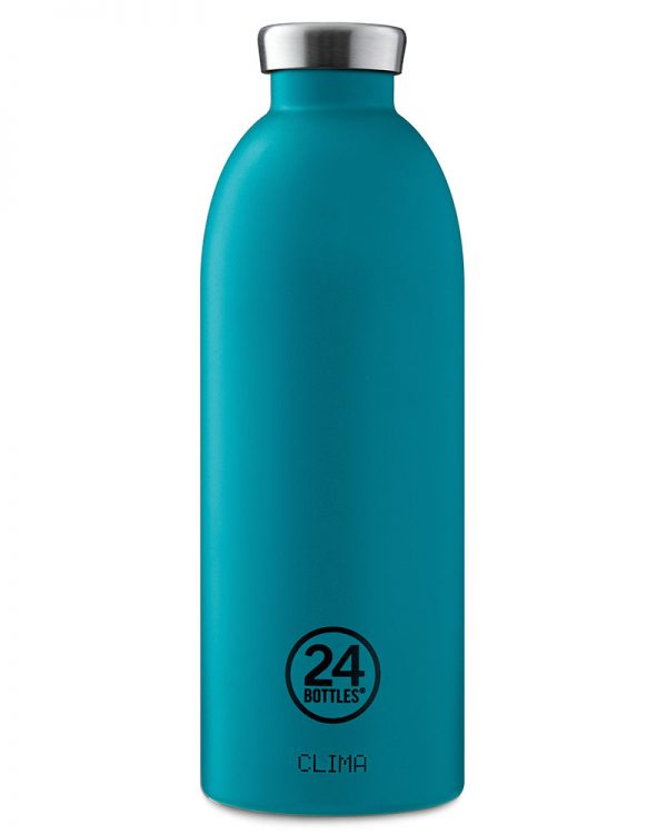 24Bottles Clima Päivittäinen käyttö 850 ml Ruostumaton teräs Musta, Sininen 24Bottles Clima Päivittäinen käyttö 850 ml Ruostumaton teräs Musta, Sininen