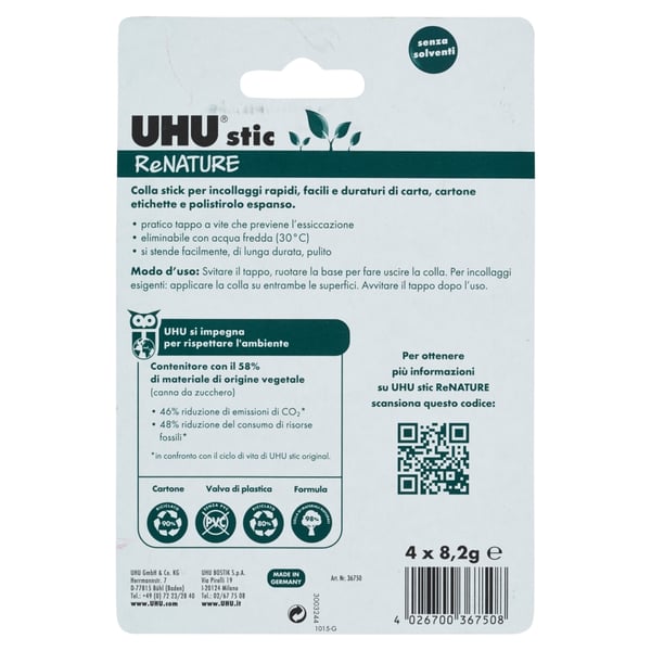 UHU Stic ReNATURE