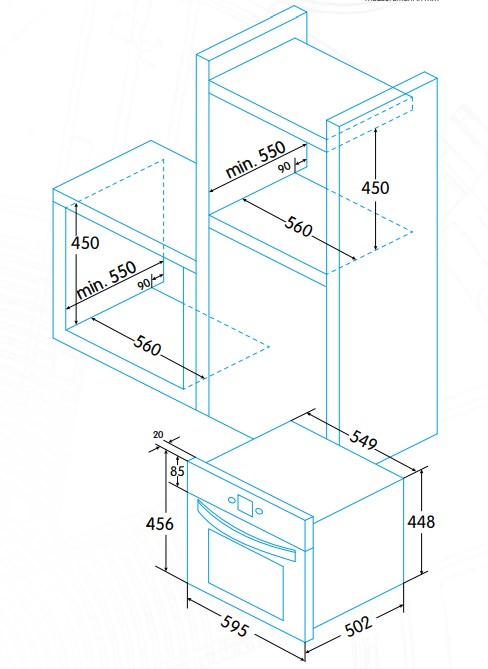 Edesa EOE-4520 X 40 L Rustfrit stål
