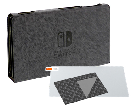 Miniatyrbillede 4 af 4: PowerA Hybrid Cover Flipetui Nintendo Sort